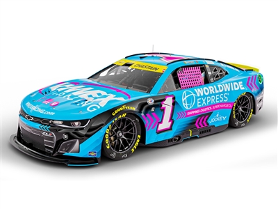 **PREORDER** 2023 Ross Chastain #1 Worldwide Express Pink 1/24 HO